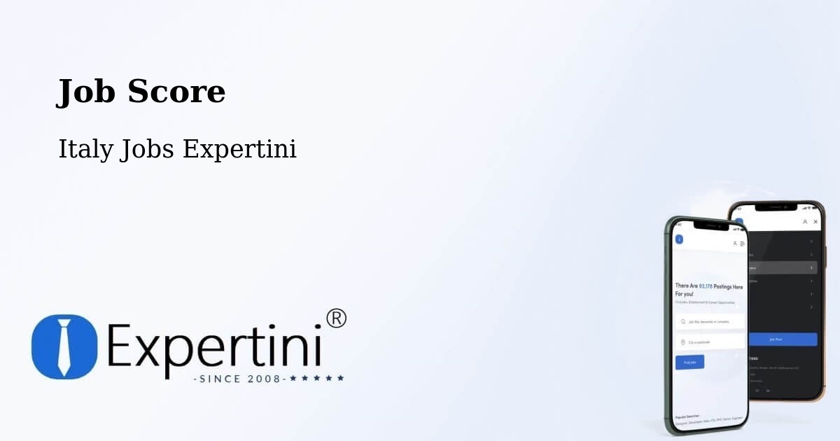 Job Score - Italy Jobs Expertini